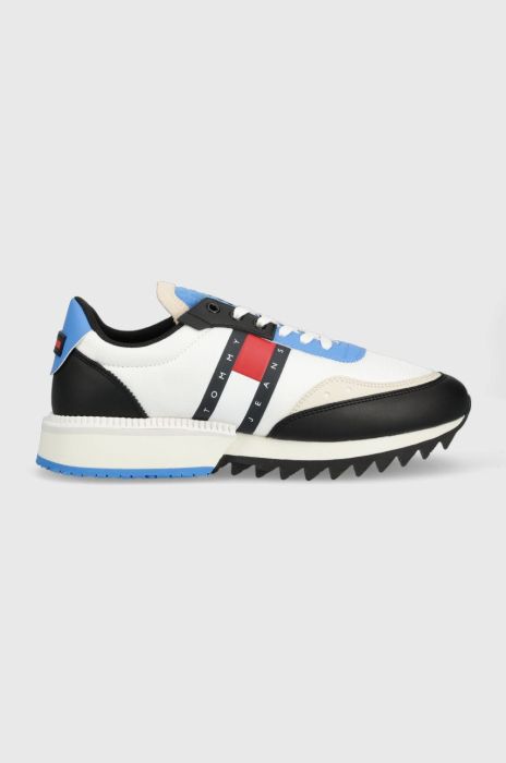 Кросівки Tommy Jeans Tommy Jeans Mens Track Cleat колір білий