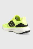 Бігові кросівки adidas Performance Pureboost 22 колір жовтий Бігові кросівки adidas Performance Pureboost 22 колір жовтий