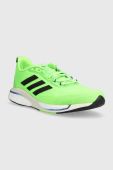 Бігові кросівки adidas Performance Supernova+ колір зелений Бігові кросівки adidas Performance Supernova+ колір зелений