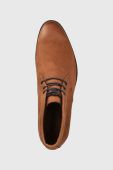 Шкіряні туфлі Aldo Faulkner чоловічі колір коричневий