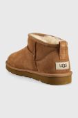 UGG Замшеві чоботи Classic Ultra Mini 1137391.CHE-CHE колір коричневий UGG Замшеві чоботи Classic Ultra Mini 1137391.CHE-CHE колір коричневий