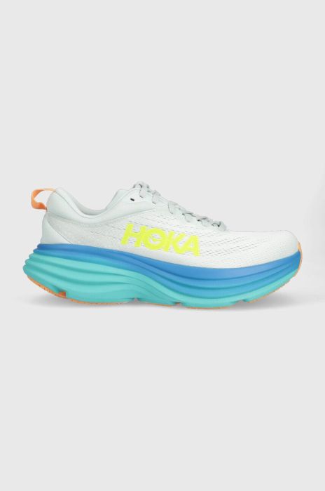 Бігові кросівки Hoka Bondi 8 колір білий 1123202-GBMS Бігові кросівки Hoka Bondi 8 колір білий 1123202-GBMS