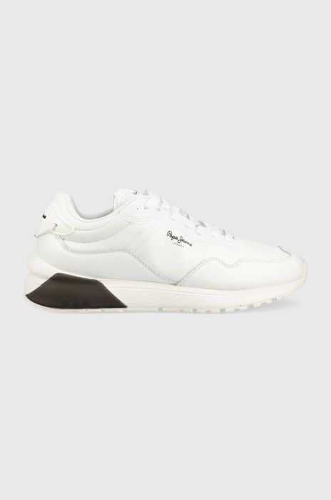 Шкіряні кросівки Pepe Jeans No22 22 Bass M колір білий