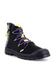 Кеди Palladium Pampa Lite Lace It колір чорний Кеди Palladium Pampa Lite Lace It колір чорний