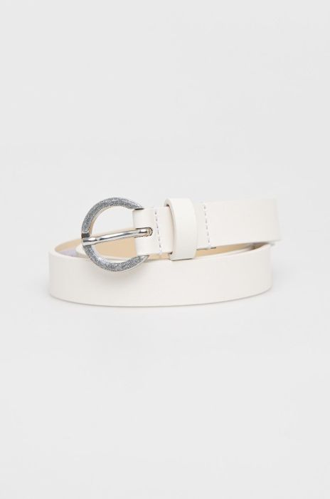 Дитячий ремінь Guess колір білий Дитячий ремінь Guess колір білий