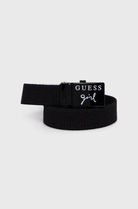 Дитячий ремінь Guess колір чорний (2593522) Дитячий ремінь Guess колір чорний (2593522)