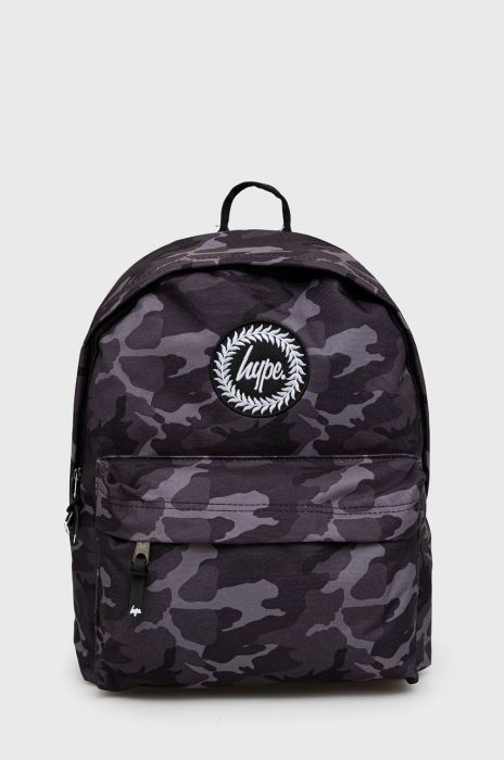 Дитячий рюкзак Hype Black & Grey Mono Camo Twlg-809 колір чорний великий візерунок Дитячий рюкзак Hype Black & Grey Mono Camo Twlg-809 колір чорний великий візерунок