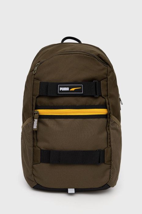 Рюкзак Puma жіночий колір зелений великий однотонний (2613590) Рюкзак Puma жіночий колір зелений великий однотонний (2613590)