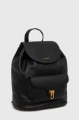 Шкіряний рюкзак Coccinelle жіночий колір чорний малий однотонний (2569460) Шкіряний рюкзак Coccinelle жіночий колір чорний малий однотонний (2569460)