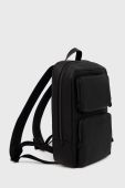 Рюкзак Coach чоловічий колір чорний великий однотонний