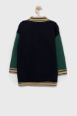 Дитячий бавовняний светер United Colors of Benetton колір синій легкий (2736783) Дитячий бавовняний светер United Colors of Benetton колір синій легкий (2736783)