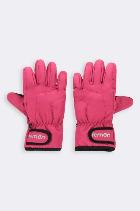 Дитячі рукавички Lemon Explore колір фіолетовий Дитячі рукавички Lemon Explore колір фіолетовий