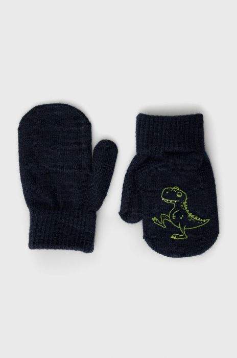 Дитячі рукавички Name it колір синій Дитячі рукавички Name it колір синій
