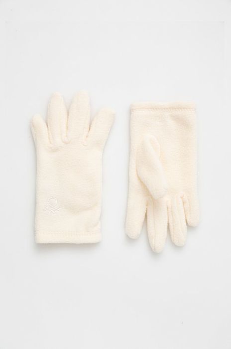 Дитячі рукавички United Colors of Benetton колір бежевий (2793400) Дитячі рукавички United Colors of Benetton колір бежевий (2793400)