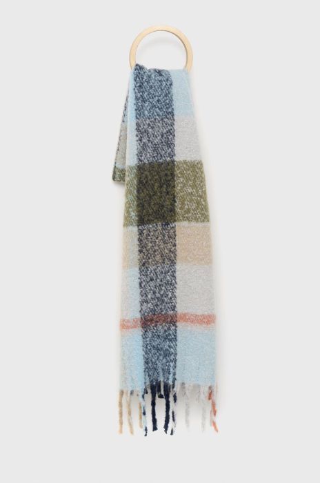 Шарф Only жіночий колір бежевий візерунок (2698815) Шарф Only жіночий колір бежевий візерунок (2698815)