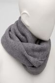 Снуд Vila жіночий колір сірий меланж Снуд Vila жіночий колір сірий меланж