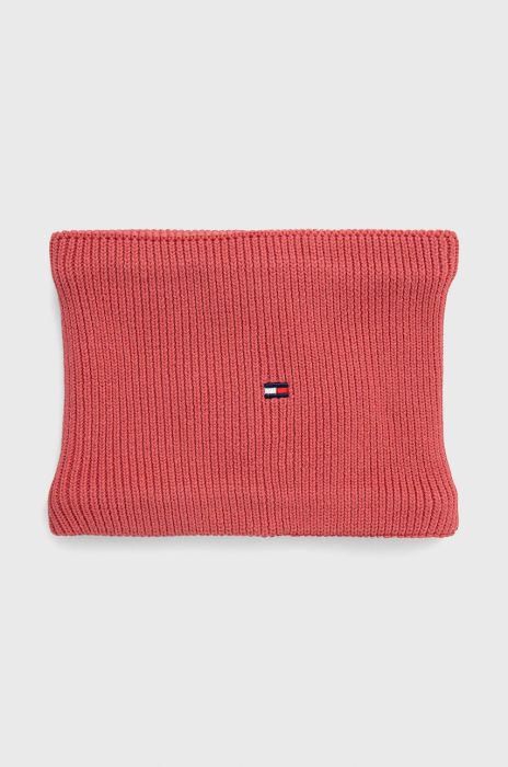 Дитячий снуд Tommy Hilfiger колір рожевий однотонний