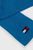 Дитячий шарф Tommy Hilfiger з аплікацією колір блакитний Дитячий шарф Tommy Hilfiger з аплікацією колір блакитний