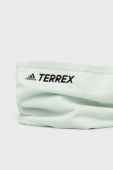 Снуд adidas TERREX колір зелений однотонний Снуд adidas TERREX колір зелений однотонний