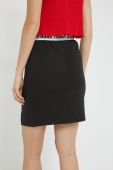 Спідниця Tommy Jeans колір чорний mini пряма (2541782)