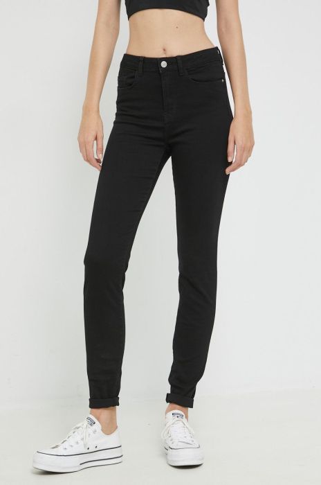 Джинси Noisy May жіночі висока посадка колір чорний (2642295) Джинси Noisy May жіночі висока посадка колір чорний (2642295)