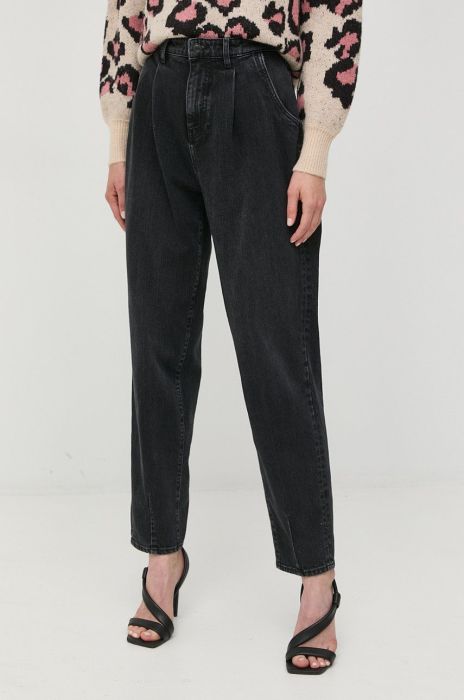 Джинси Guess жіночі висока посадка колір чорний (2604504) Джинси Guess жіночі висока посадка колір чорний (2604504)