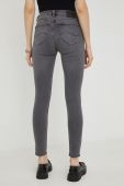 Джинси Lee Scarlett High Storm Grey жіночі висока посадка колір сірий
