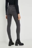 Джинси Wrangler High Skinny Driveway жіночі висока посадка колір сірий Джинси Wrangler High Skinny Driveway жіночі висока посадка колір сірий
