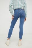 Джинси Wrangler High Rise Skinny That Way жіночі середня посадка колір блакитний Джинси Wrangler High Rise Skinny That Way жіночі середня посадка колір блакитний