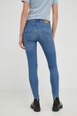 Джинси Wrangler High Rise Skinny Heath жіночі висока посадка колір блакитний Джинси Wrangler High Rise Skinny Heath жіночі висока посадка колір блакитний