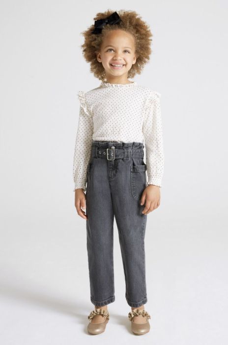 Дитячі джинси Mayoral колір сірий (2500797) Дитячі джинси Mayoral колір сірий (2500797)