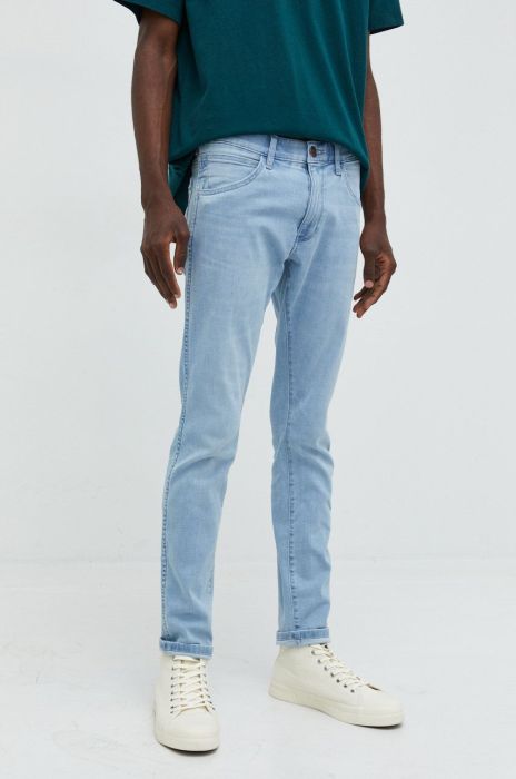 Джинси Wrangler Bryson Trace чоловічі колір блакитний Джинси Wrangler Bryson Trace чоловічі колір блакитний