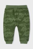 Дитячі спортивні штани Mayoral колір зелений візерунок