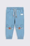 Дитячі спортивні штани Coccodrillo з принтом колір блакитний Дитячі спортивні штани Coccodrillo з принтом колір блакитний