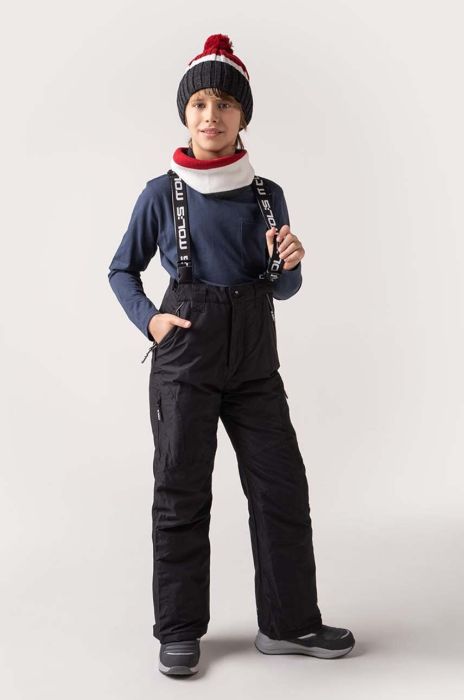 Дитячі лижні штани Coccodrillo колір чорний (2845281) Дитячі лижні штани Coccodrillo колір чорний (2845281)