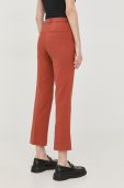 Штани Tiger Of Sweden жіночі колір помаранчевий пряме середня посадка