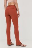 Штани Tiger Of Sweden жіночі колір помаранчевий фасон сигарети висока посадка Штани Tiger Of Sweden жіночі колір помаранчевий фасон сигарети висока посадка