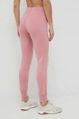 Спортивні штани Guess жіночі колір рожевий з аплікацією Спортивні штани Guess жіночі колір рожевий з аплікацією