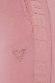 Спортивні штани Guess жіночі колір рожевий з аплікацією Спортивні штани Guess жіночі колір рожевий з аплікацією