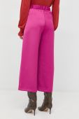 Штани MAX&Co. жіночі колір рожевий пряме висока посадка (2756704) Штани MAX&Co. жіночі колір рожевий пряме висока посадка (2756704)