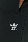 Спортивні штани adidas Originals жіночі колір чорний однотонні HM1837-BLACK Спортивні штани adidas Originals жіночі колір чорний однотонні HM1837-BLACK