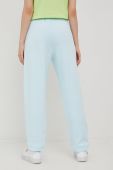 Спортивні штани adidas Originals жіночі однотонні колір блакитний