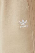 Спортивні штани adidas Originals Always Original жіночі колір бежевий однотонні Спортивні штани adidas Originals Always Original жіночі колір бежевий однотонні