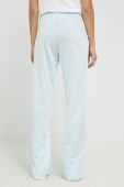 Спортивні штани adidas Originals Traceable Series жіночі з аплікацією колір блакитний