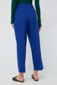 Штани Vero Moda жіночі пряме висока посадка колір блакитний (2821463) Штани Vero Moda жіночі пряме висока посадка колір блакитний (2821463)