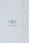 Спортивні штани adidas Originals жіночі колір сірий меланж