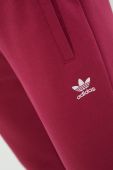 Спортивні штани adidas Originals жіночі колір фіолетовий однотонні