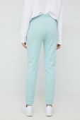 Спортивні штани Lacoste жіночі колір бірюзовий