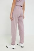 Штани Champion жіночі колір фіолетовий однотонні Штани Champion жіночі колір фіолетовий однотонні