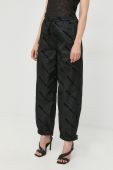 Спортивні штани Miss Sixty жіночі колір чорний візерунок Спортивні штани Miss Sixty жіночі колір чорний візерунок